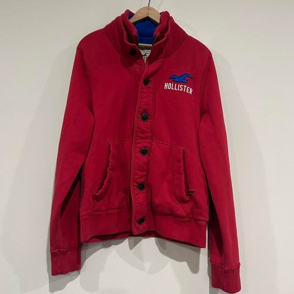 Men’s Fleece Hollister Jacket - Picture 1 of 7